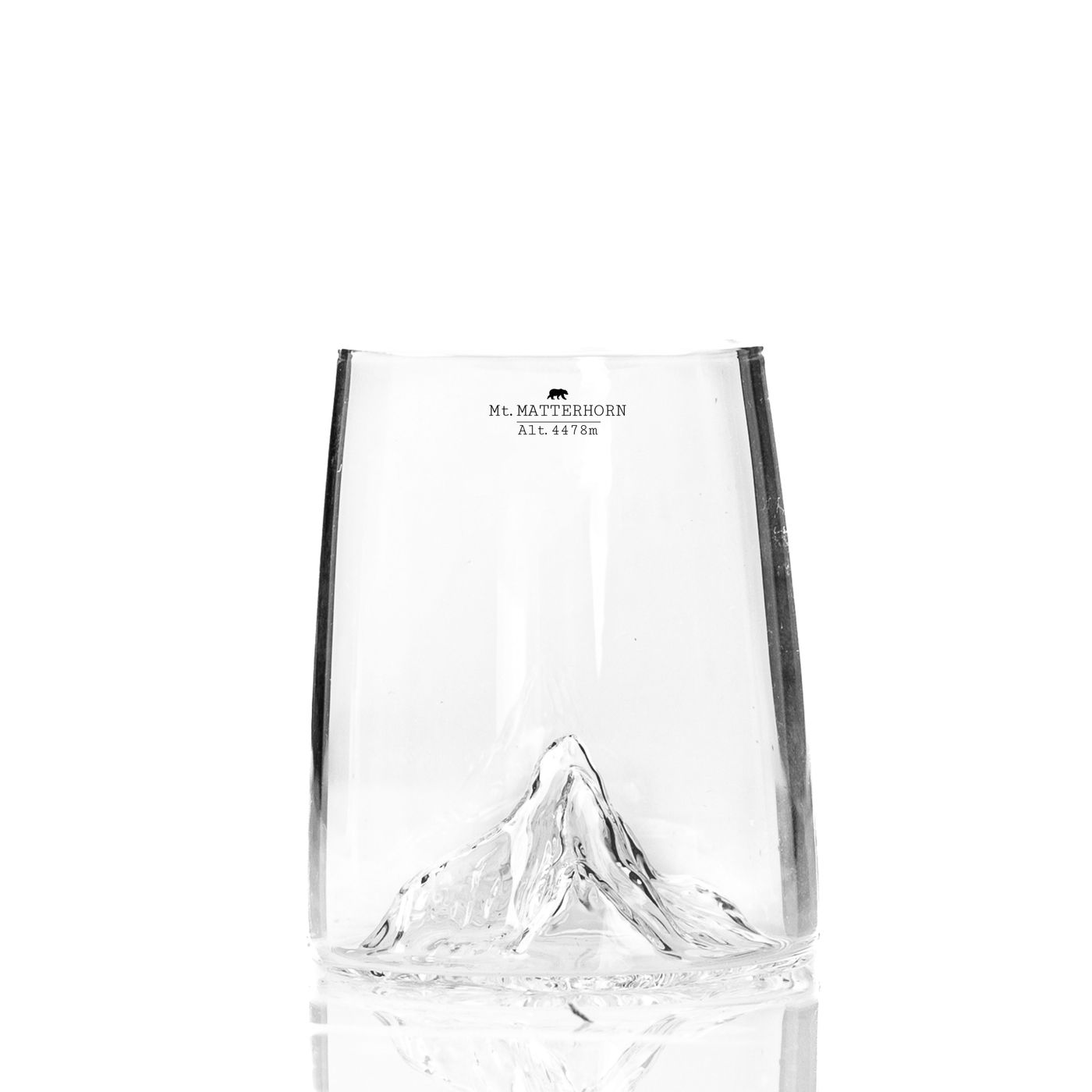 Coffret de 4 verres à shooter Topographic